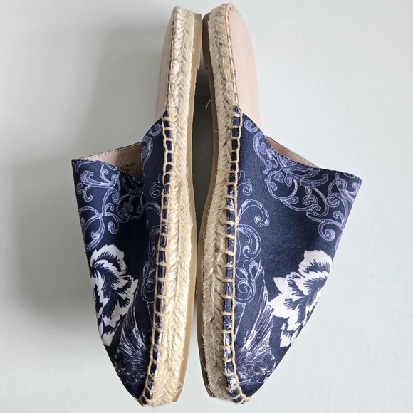 New JOHNNY WAS Olivia Mule Espadrille Flats NWOT Size 8.5 - Picture 10 of 13